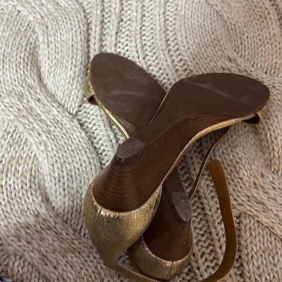 Guc Tory Burch wedges size 9.5 - Picture 3 of 4